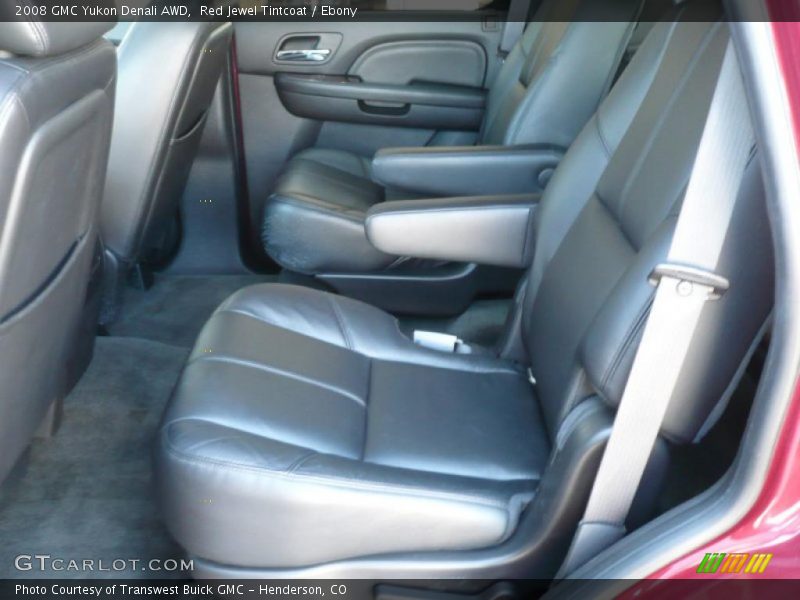 Red Jewel Tintcoat / Ebony 2008 GMC Yukon Denali AWD