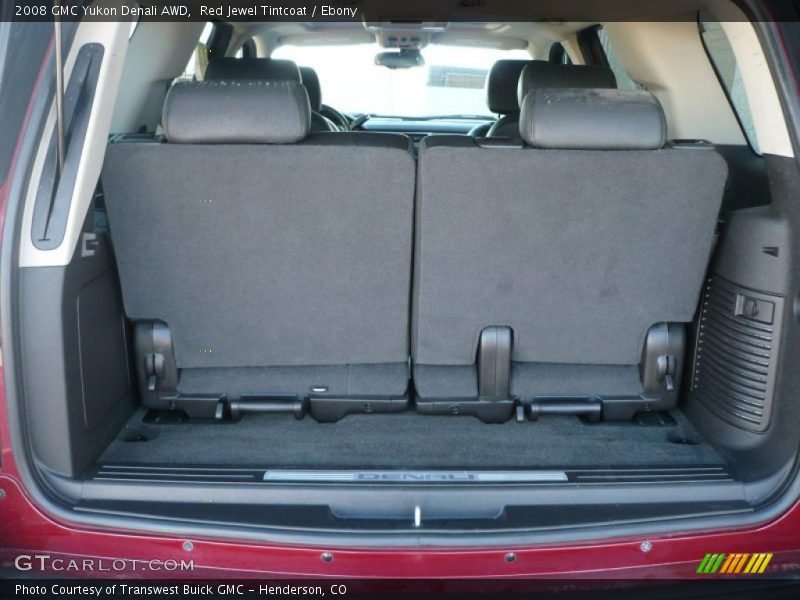 Red Jewel Tintcoat / Ebony 2008 GMC Yukon Denali AWD
