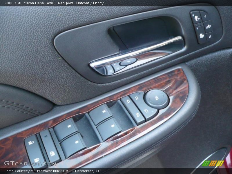 Red Jewel Tintcoat / Ebony 2008 GMC Yukon Denali AWD