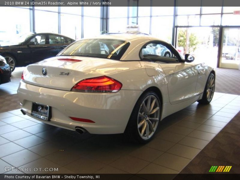 Alpine White / Ivory White 2010 BMW Z4 sDrive35i Roadster