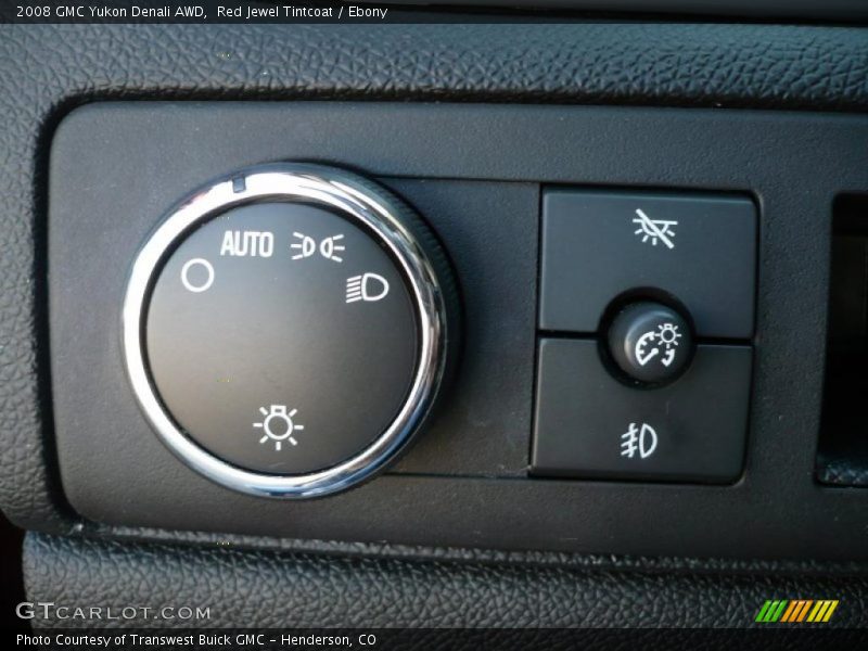 Red Jewel Tintcoat / Ebony 2008 GMC Yukon Denali AWD