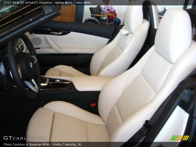Alpine White / Ivory White 2010 BMW Z4 sDrive35i Roadster