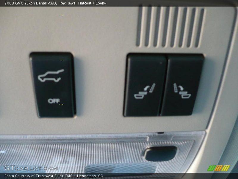 Red Jewel Tintcoat / Ebony 2008 GMC Yukon Denali AWD