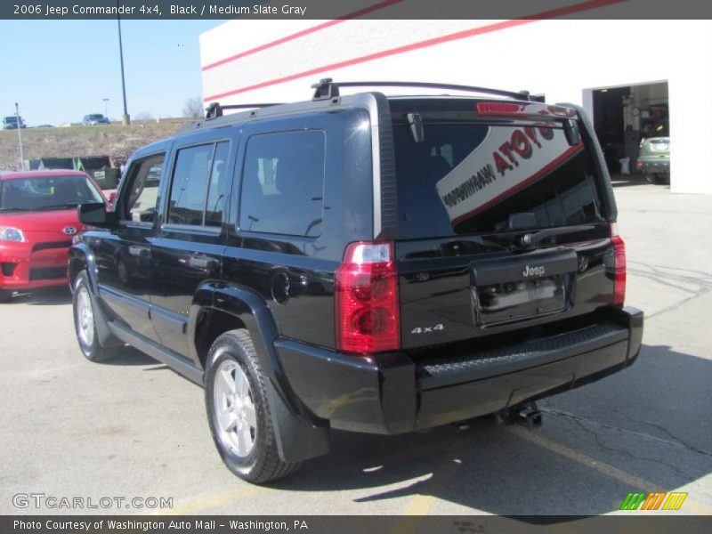 Black / Medium Slate Gray 2006 Jeep Commander 4x4