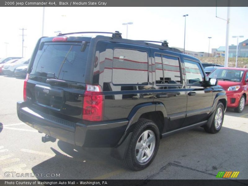 Black / Medium Slate Gray 2006 Jeep Commander 4x4