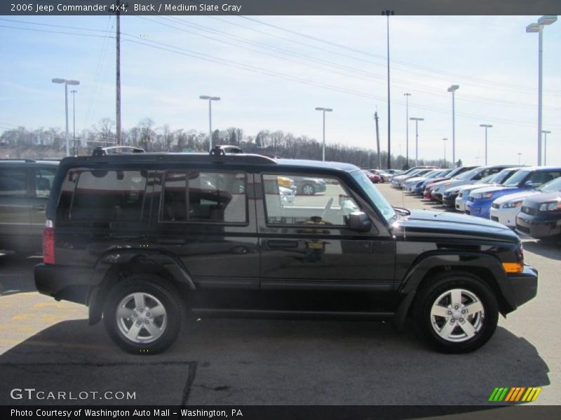 Black / Medium Slate Gray 2006 Jeep Commander 4x4