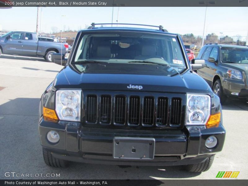 Black / Medium Slate Gray 2006 Jeep Commander 4x4