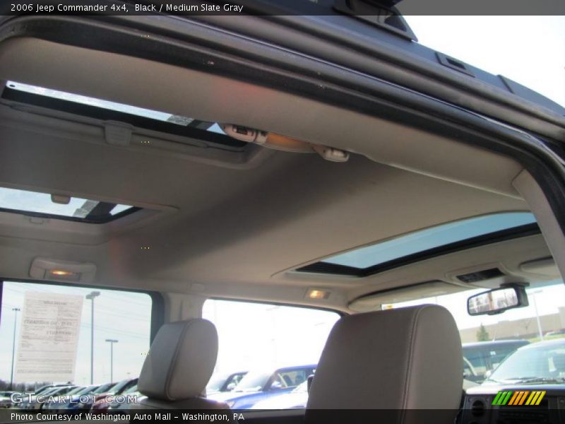 Black / Medium Slate Gray 2006 Jeep Commander 4x4