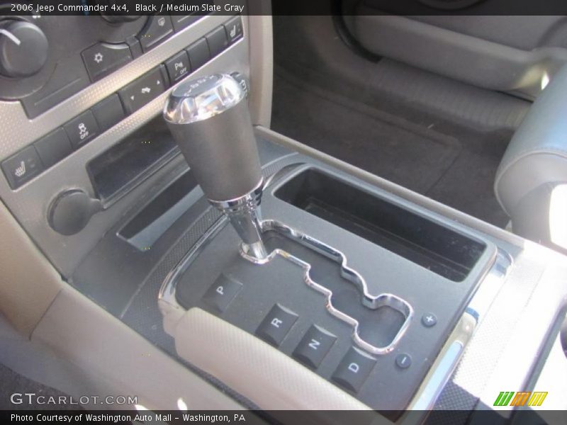 Black / Medium Slate Gray 2006 Jeep Commander 4x4
