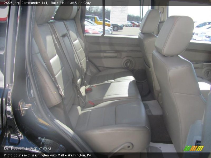 Black / Medium Slate Gray 2006 Jeep Commander 4x4