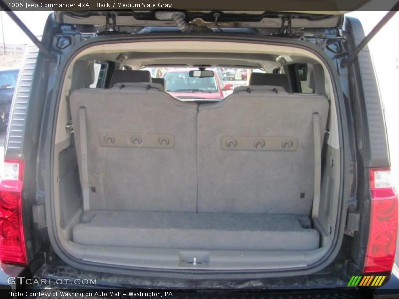 Black / Medium Slate Gray 2006 Jeep Commander 4x4