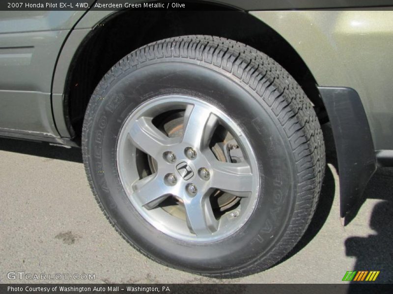 Aberdeen Green Metallic / Olive 2007 Honda Pilot EX-L 4WD