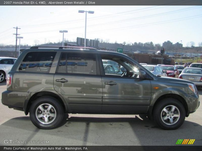 Aberdeen Green Metallic / Olive 2007 Honda Pilot EX-L 4WD