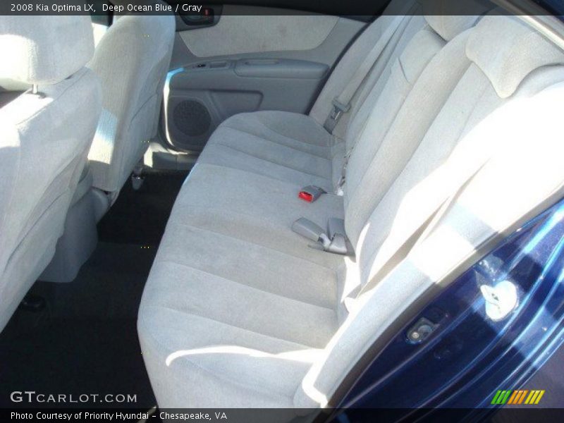 Deep Ocean Blue / Gray 2008 Kia Optima LX