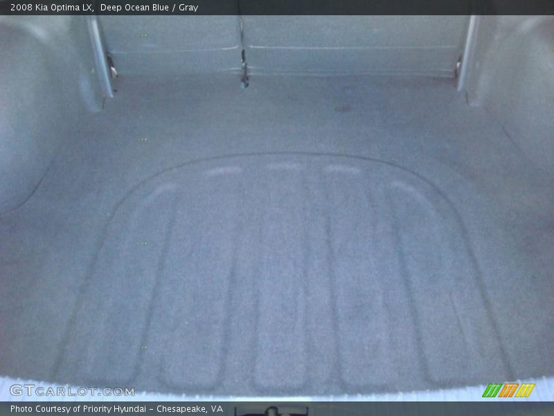 Deep Ocean Blue / Gray 2008 Kia Optima LX