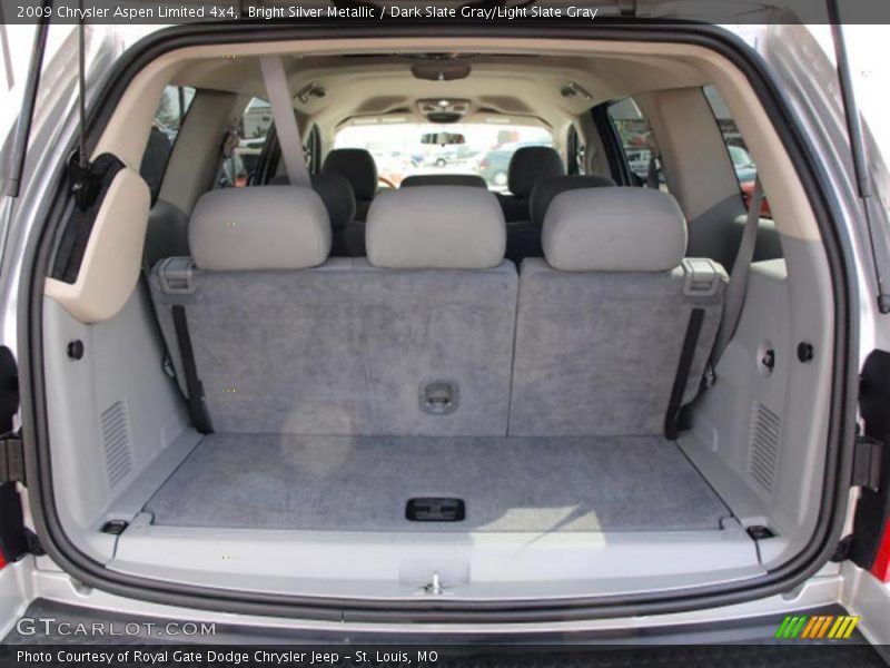 Bright Silver Metallic / Dark Slate Gray/Light Slate Gray 2009 Chrysler Aspen Limited 4x4