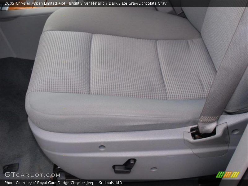 Bright Silver Metallic / Dark Slate Gray/Light Slate Gray 2009 Chrysler Aspen Limited 4x4