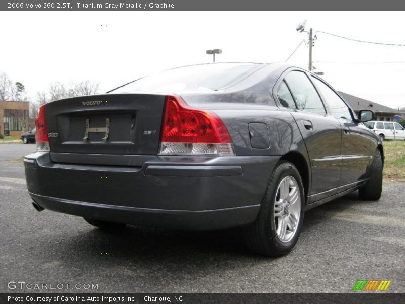 Titanium Gray Metallic / Graphite 2006 Volvo S60 2.5T