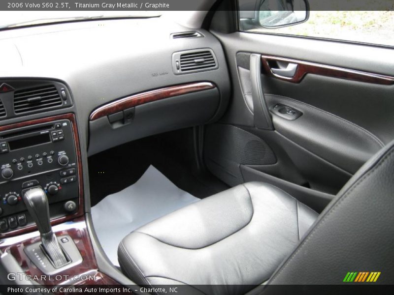 Titanium Gray Metallic / Graphite 2006 Volvo S60 2.5T