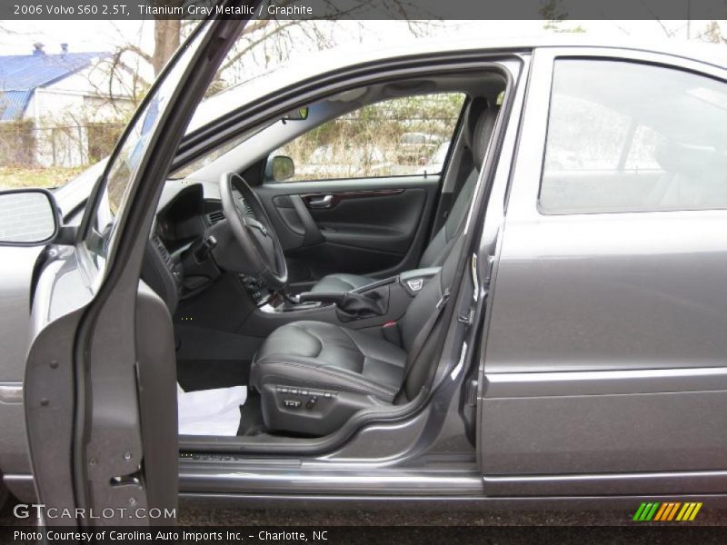 Titanium Gray Metallic / Graphite 2006 Volvo S60 2.5T