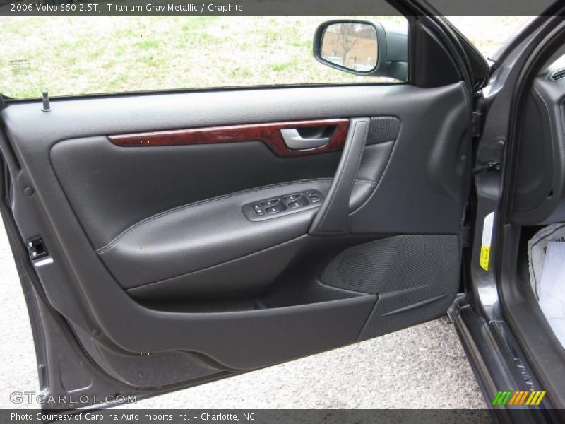 Titanium Gray Metallic / Graphite 2006 Volvo S60 2.5T