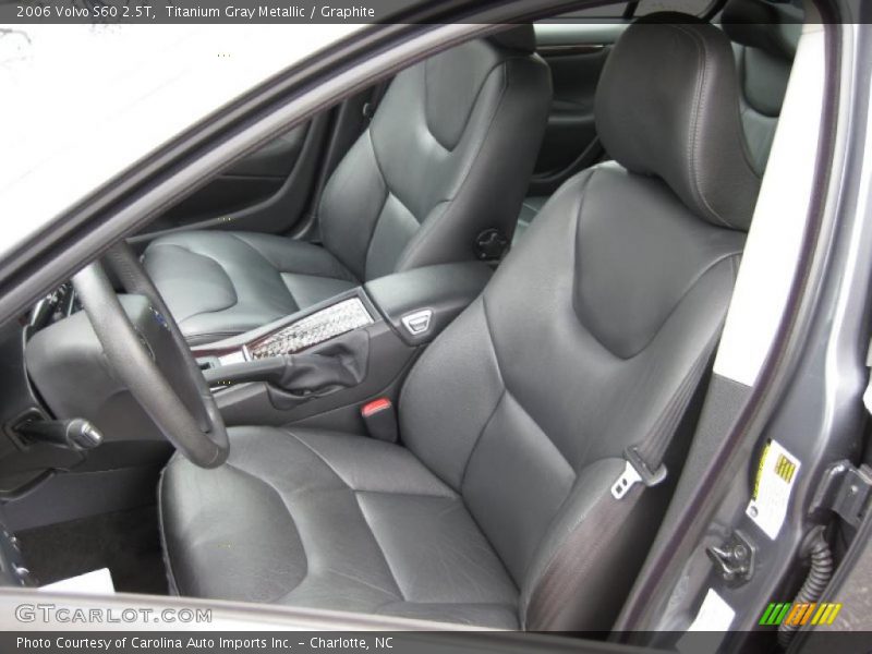 Titanium Gray Metallic / Graphite 2006 Volvo S60 2.5T