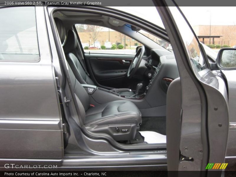 Titanium Gray Metallic / Graphite 2006 Volvo S60 2.5T