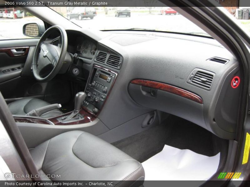 Titanium Gray Metallic / Graphite 2006 Volvo S60 2.5T