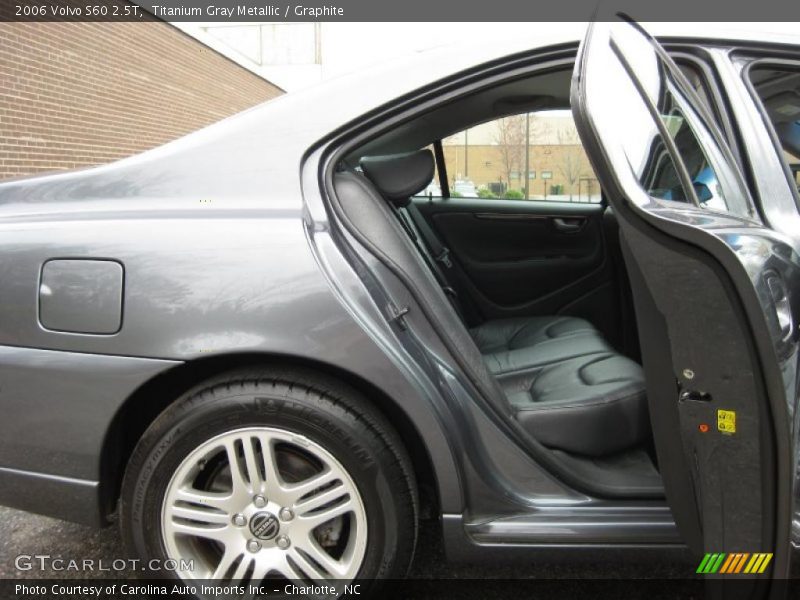 Titanium Gray Metallic / Graphite 2006 Volvo S60 2.5T