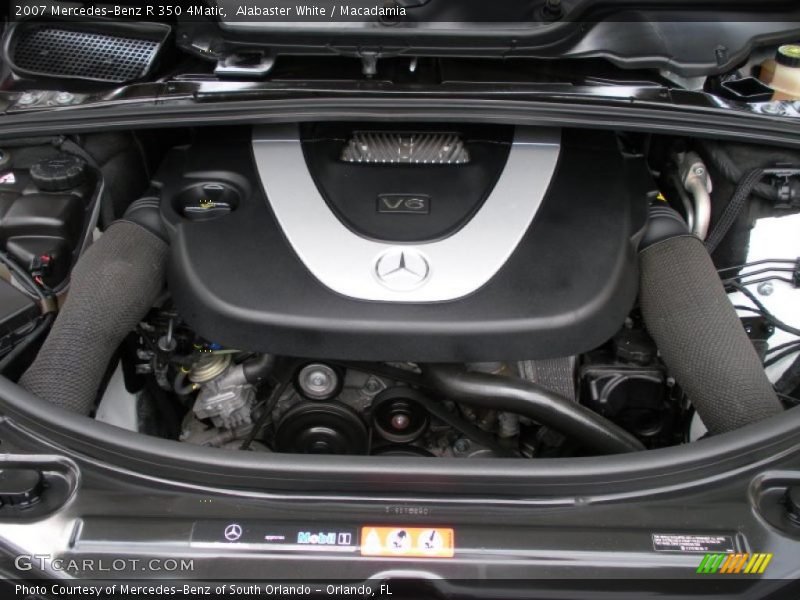 Alabaster White / Macadamia 2007 Mercedes-Benz R 350 4Matic