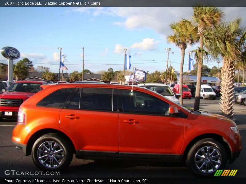 Blazing Copper Metallic / Camel 2007 Ford Edge SEL