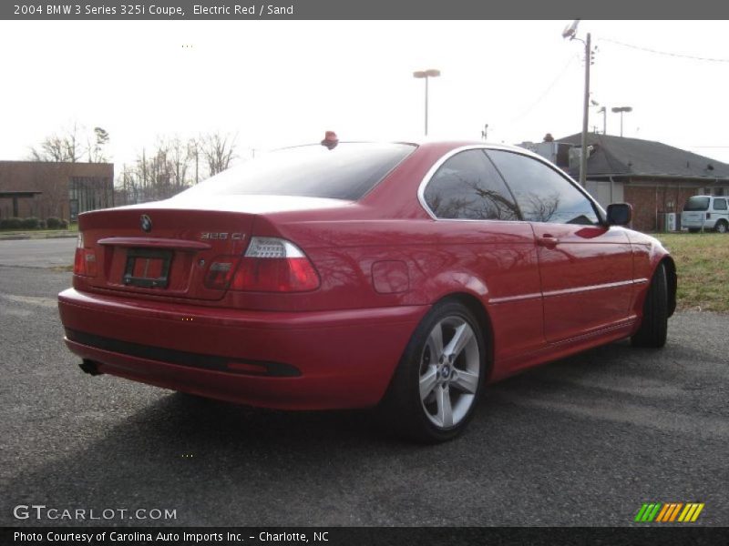 Electric Red / Sand 2004 BMW 3 Series 325i Coupe