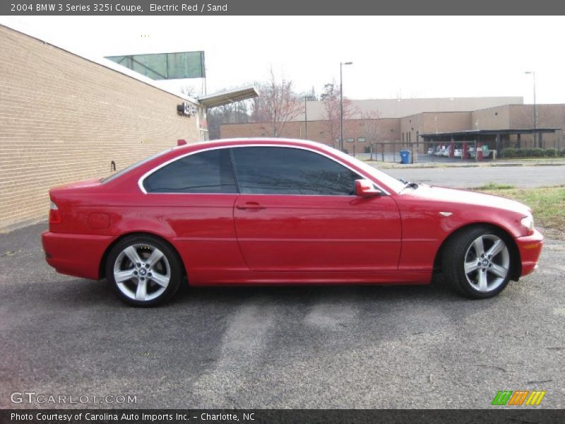 Electric Red / Sand 2004 BMW 3 Series 325i Coupe