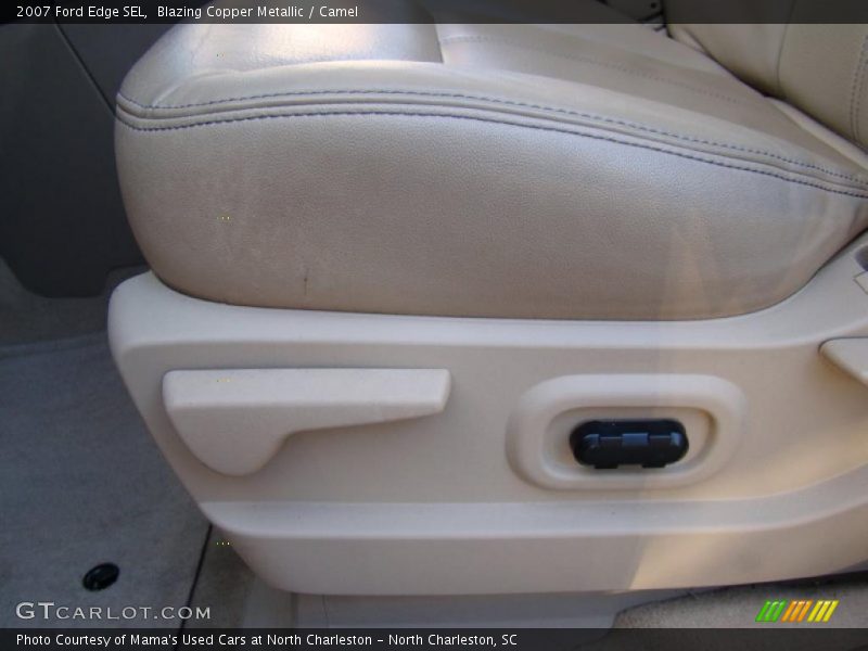 Blazing Copper Metallic / Camel 2007 Ford Edge SEL