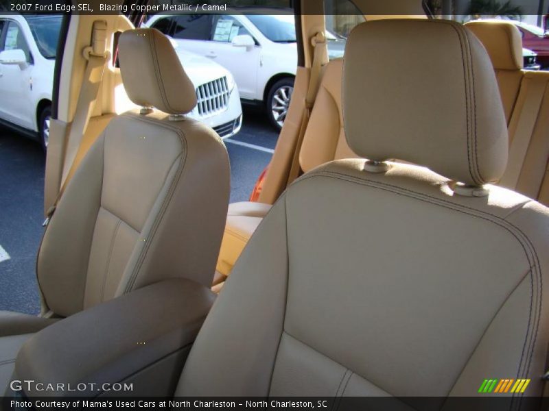 Blazing Copper Metallic / Camel 2007 Ford Edge SEL