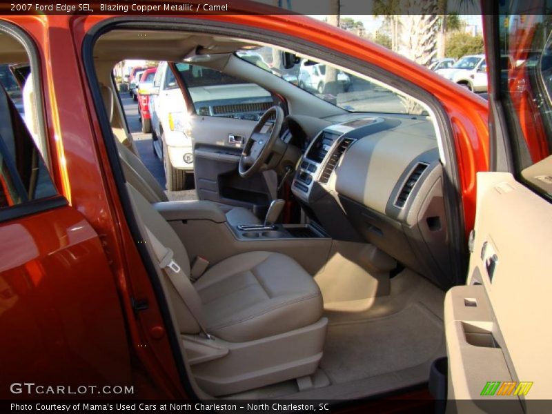 Blazing Copper Metallic / Camel 2007 Ford Edge SEL