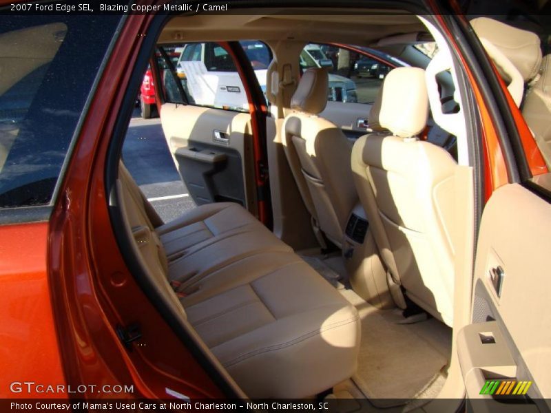 Blazing Copper Metallic / Camel 2007 Ford Edge SEL