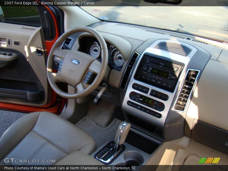 Blazing Copper Metallic / Camel 2007 Ford Edge SEL