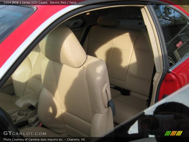 Electric Red / Sand 2004 BMW 3 Series 325i Coupe