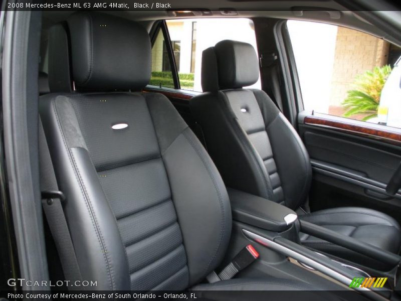 Black / Black 2008 Mercedes-Benz ML 63 AMG 4Matic