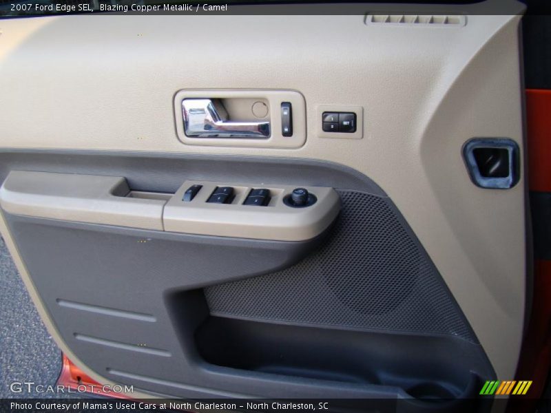 Blazing Copper Metallic / Camel 2007 Ford Edge SEL