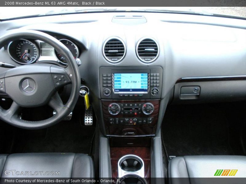 Black / Black 2008 Mercedes-Benz ML 63 AMG 4Matic