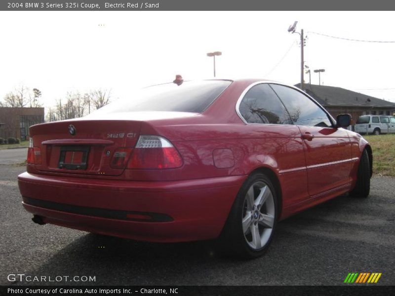 Electric Red / Sand 2004 BMW 3 Series 325i Coupe