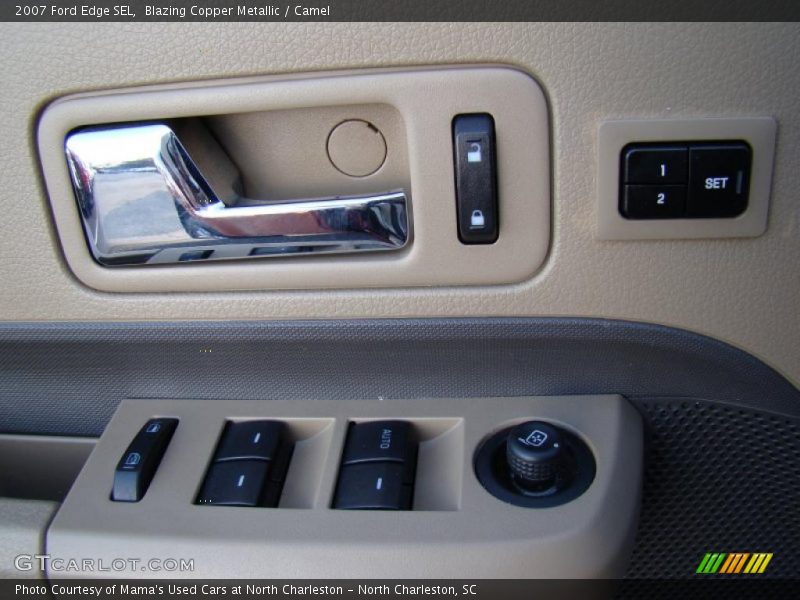 Blazing Copper Metallic / Camel 2007 Ford Edge SEL