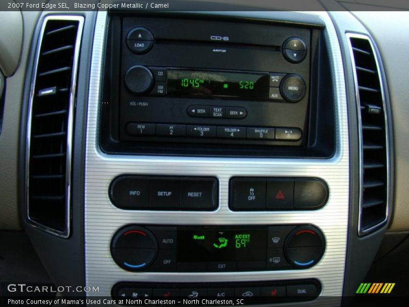 Blazing Copper Metallic / Camel 2007 Ford Edge SEL