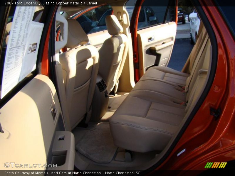 Blazing Copper Metallic / Camel 2007 Ford Edge SEL