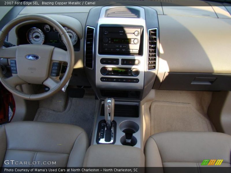 Blazing Copper Metallic / Camel 2007 Ford Edge SEL