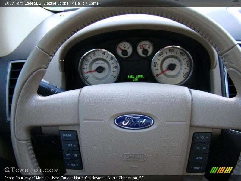 Blazing Copper Metallic / Camel 2007 Ford Edge SEL