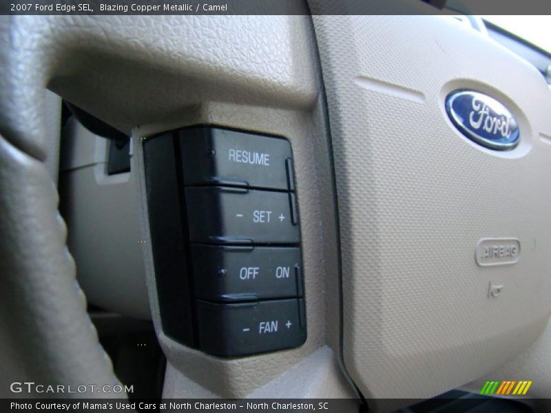 Blazing Copper Metallic / Camel 2007 Ford Edge SEL
