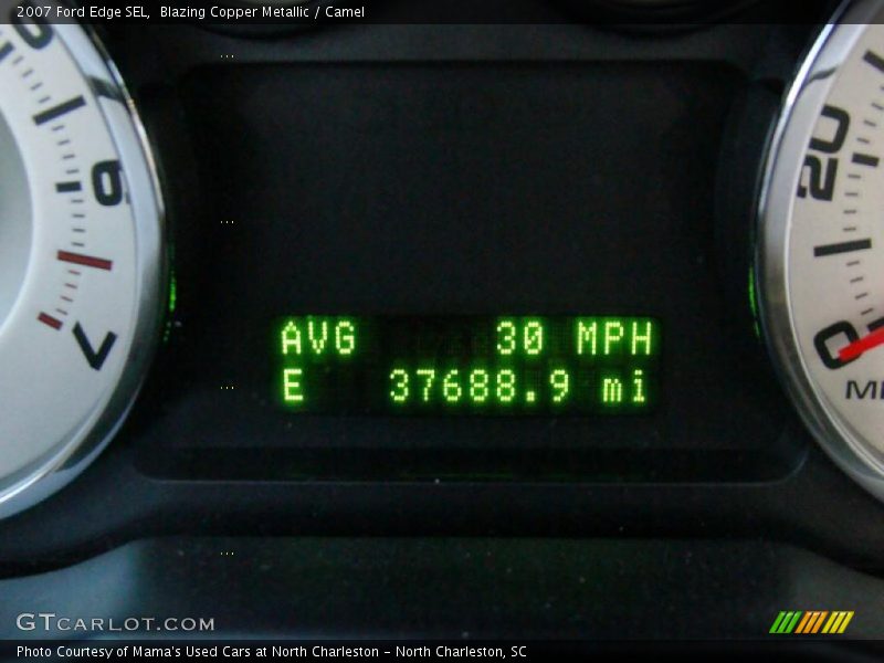 Blazing Copper Metallic / Camel 2007 Ford Edge SEL